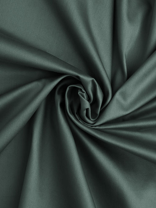 Проcтыня сатин 160x240 зеленый сатин - Denastia фото 4