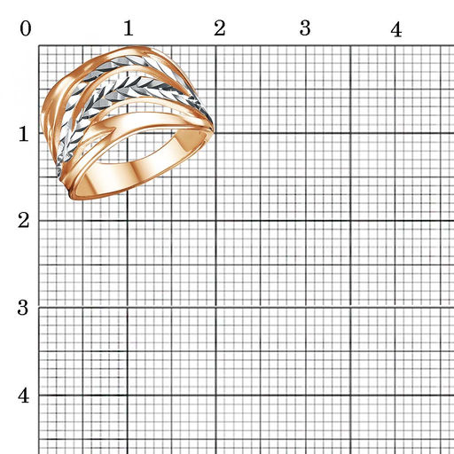 КОЛЬЦО 24012833-5 - Красная пресня фото 3