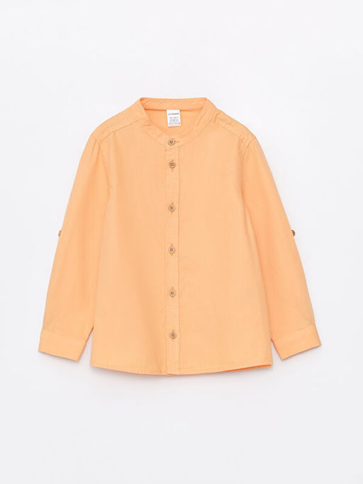 Hakim Yaka Uzun Kollu Basic Erkek ?ocuk G?mlek