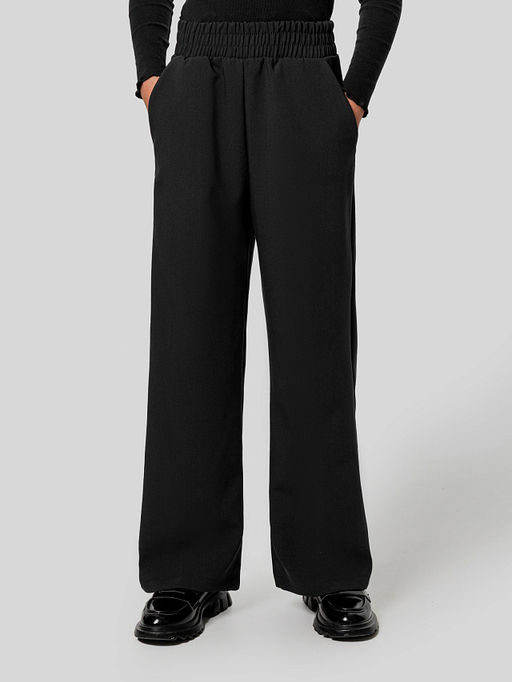 Брюки для девочек черные