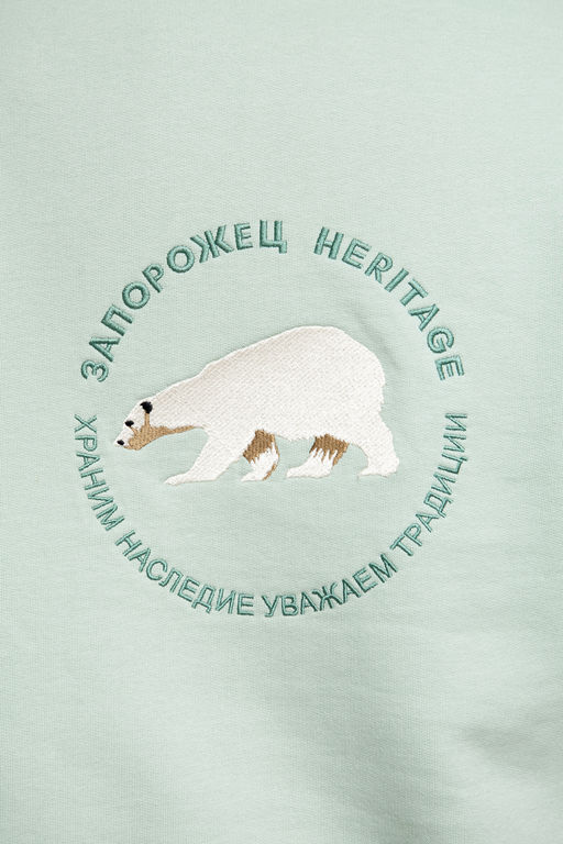 Худи ЗАПОРОЖЕЦ Mishka MINT  фото 5
