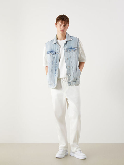 Baggy Fit Erkek Jean Pantolon