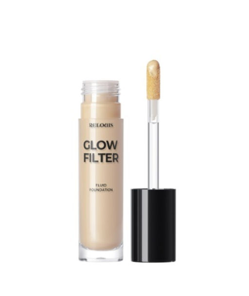 RELOUIS Флюид тональный Сияющий с эф.фильтра Glow Filter Fluid Foundation тон:03 Warm Beige