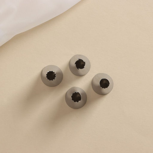 Набор кондитерский Десертный, 7 предметов: мешок 22?12 см, насадки 5 шт. d=1.7 см, адаптер - Simaland фото 2