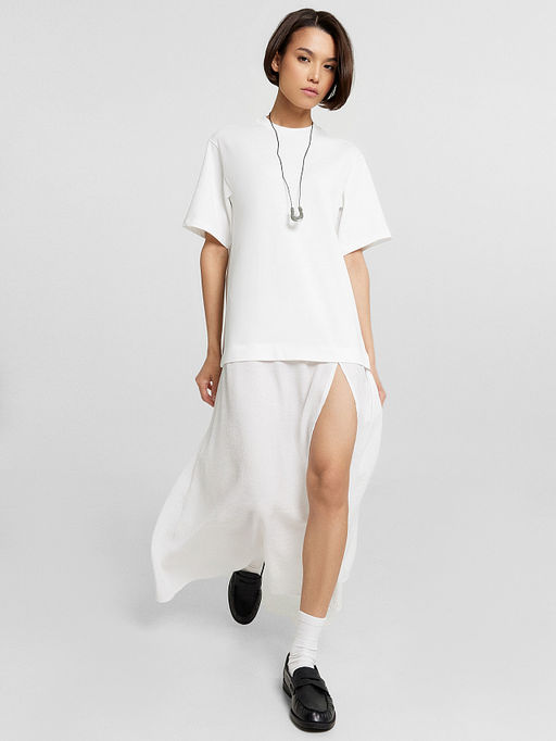 Платье Mark Formelle x Ольга Бузова белое  фото 7