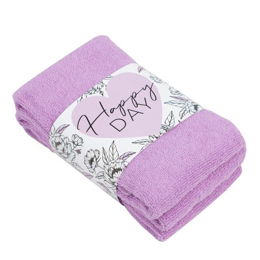 Набор махровых полотенец Happy day, 30×30 см - 3 шт., 340 г/м², 100% хлопок