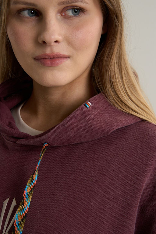 Худи Бордовый KAI Sweat Hoodie - Anta фото 9