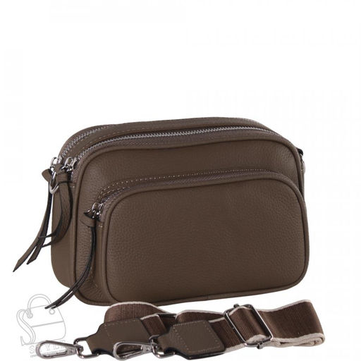 Сумка женская кожаная 99137VG khaki Vitelli Grassi в Новосибирске