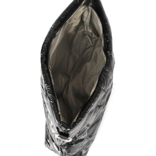 Сумка женская текстиль BXL-1195, 1отдел, плечевой ремень, черный 259084 - Bobo фото 3