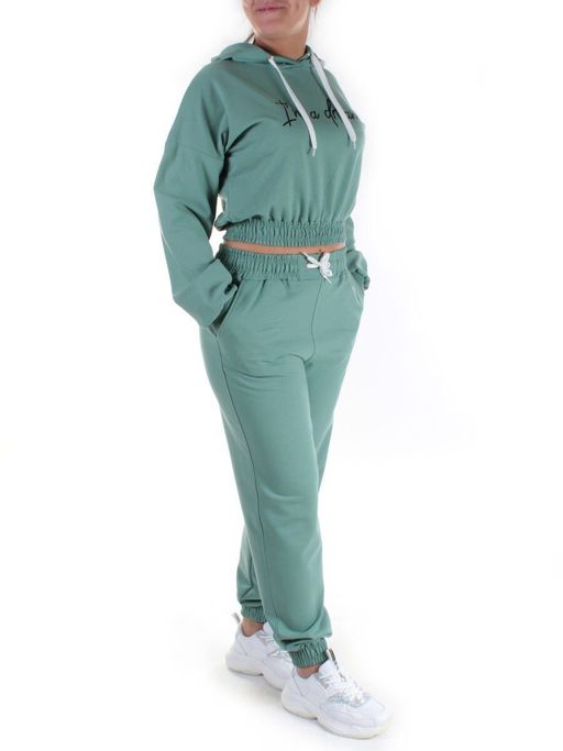 Y294 MENTHOL Спортивный костюм женский (100% хлопок)