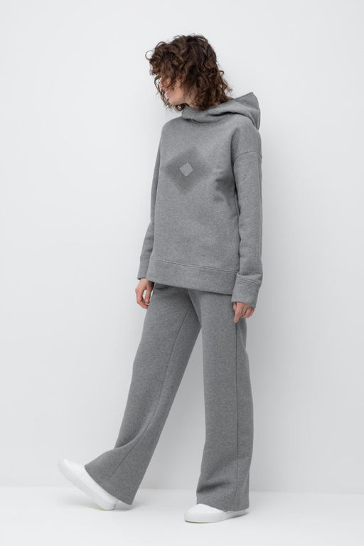 ЕВТ 4017/серый меланж брюки жен