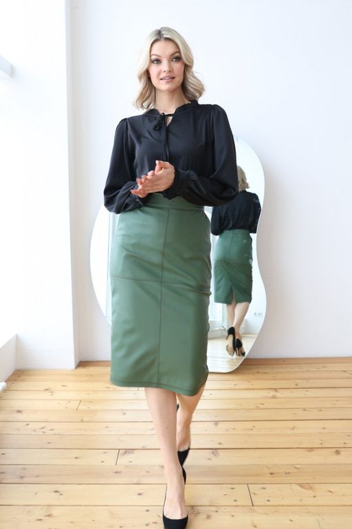 Блузка с декоративными деталями - Looklikecat фото 2