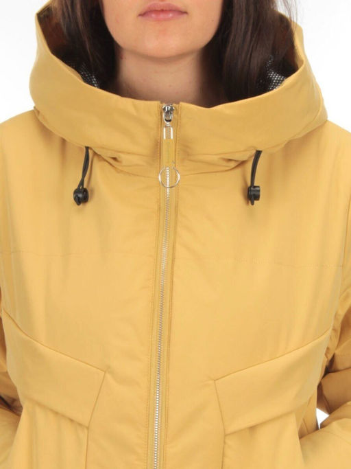 H9266 YELLOW Куртка демисезонная женская (100 гр. синтепон) - Фабричный китай фото 11