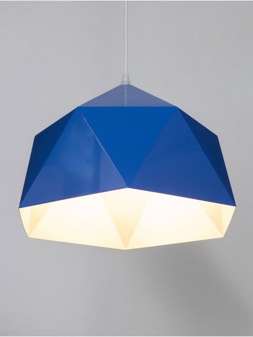 Светильник Edward, 1×40 Вт, Е27, 38×38×25 см, синий