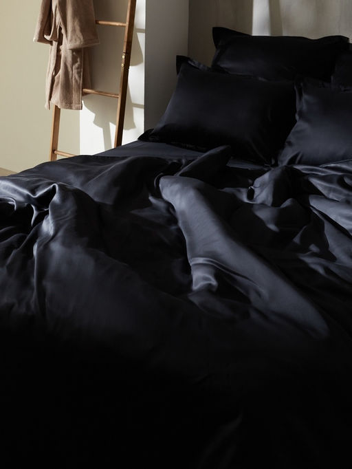 Пододеяльник 1.5-спальный SL Home, 180220 см, чёрный, тенсель - Sima-land home фото 6
