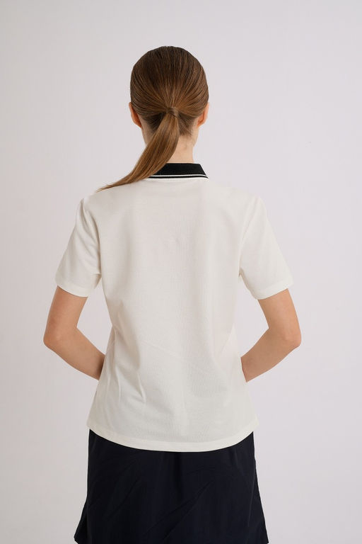 Поло Белый ANTA TRN-ESSENTIAL SS Polo  фото 7