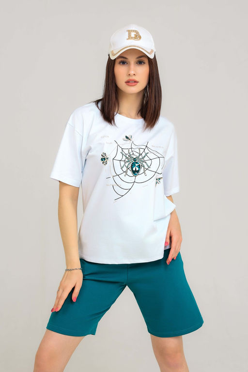 Шорты Натали 21586 из хлопка с полиэстером  фото 6