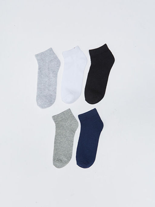 Basic K?z ?ocuk Patik ?orap 5li - Waikiki фото 2