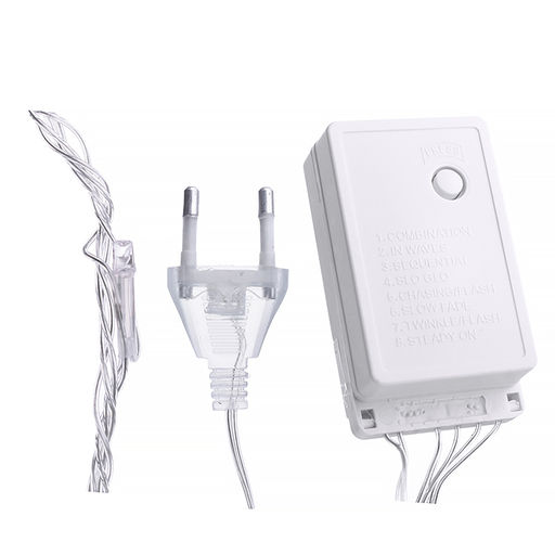 Электрогирлянда "Водопад" 1,5*2м., синяя