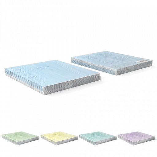 Цена за 160 шт. Тетрадь школьная ученическая ErichKrause Классика Visio ассорти, 24 листа, линейка (в плёнке по 10 шт.) фото 9