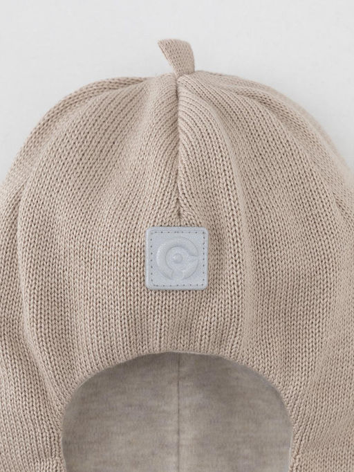 Crockid _ КВ 20268/25/бежевый шапка-шлем дет фото 2