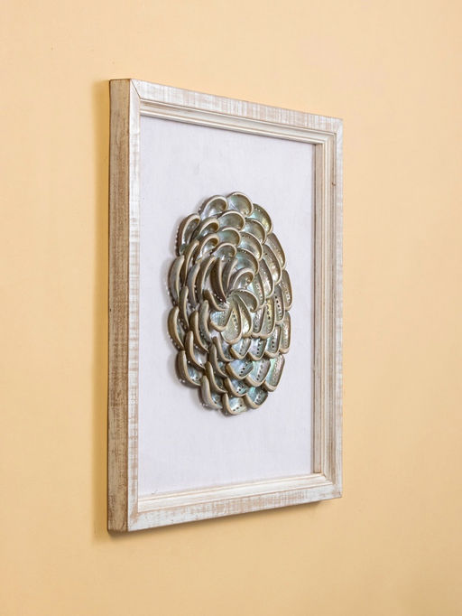 Панно «Композиция из ракушек», 45×3×45 см