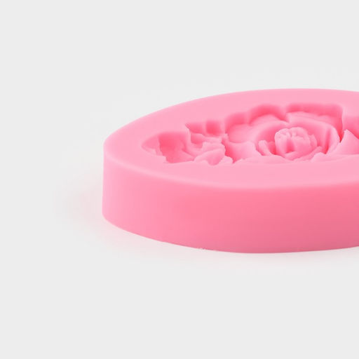 Цена за 2 шт. Молд для заливки Доляна Розан, силикон, 7?4?1 см, розовый  фото 4