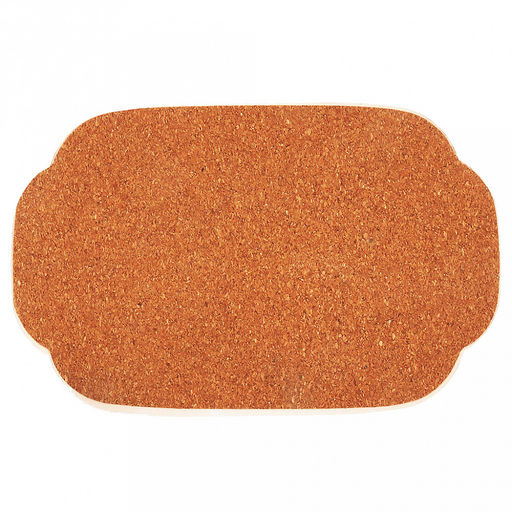 Подставка под горячее (панно) "Ферма" 14х22см h1см, керамика, фотопечать с глазурью, подложка пробковое дерево, в упаковке (Китай)