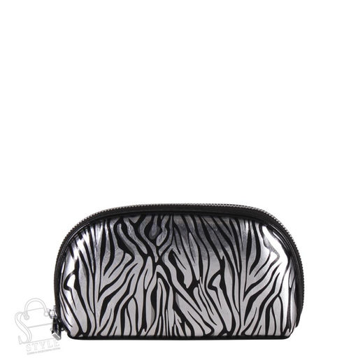 Косметичка 7100-3 black silver Velina Fabbiano-Safenta в Новосибирске
