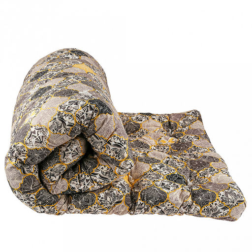 Матрас ватный "Эконом" Для строителей-2, 70х190х8см, наполнитель "РВ" (регинирированное волокно, хлопок 30-50%) чехол полисатин 80г/м2 (полиэстер 100%), упаковка пакет-туба ПВХ 75х40см, 0,137м4/5кг, Домашняя мода (Россия)