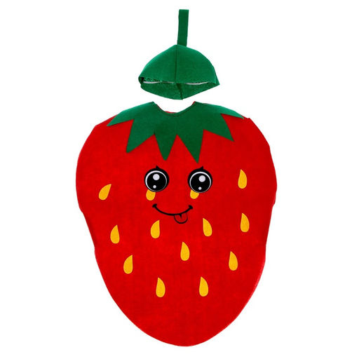 Карнавальный костюм «Весёлая клубника», фетр