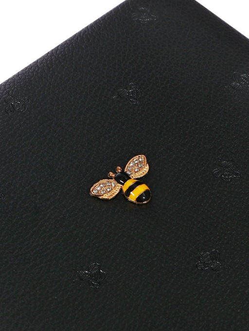 Дневник школьный 1-11 класс, deVENTE. Bee, ляссе, искусственная кожа, черный