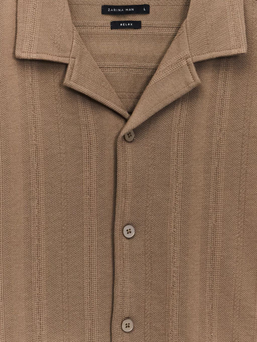 Рубашка из хлопка с коротким рукавом ZR2605043012-63 / Zarina