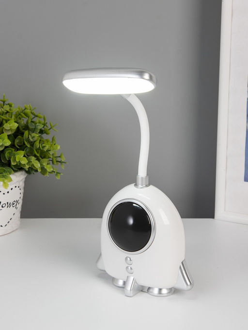 Ночник карандашница "Ракета" 6хLED 3Вт 5V USB АКБ 2 режима 7х11х27 см