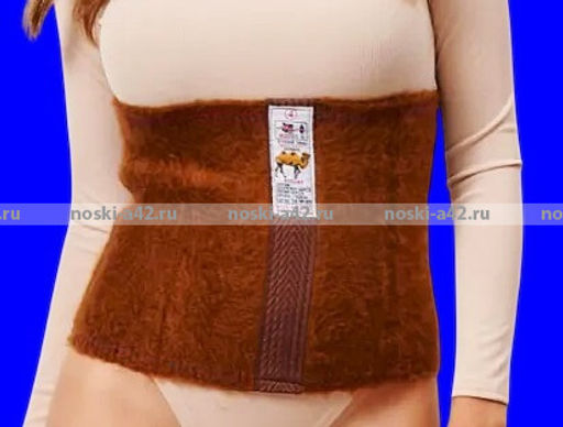 Цена за 1 шт. Теплый пояс для поясницы, термопояс ВЕРБЛЮЖИЙ КОРСЕТ пр-во Турция