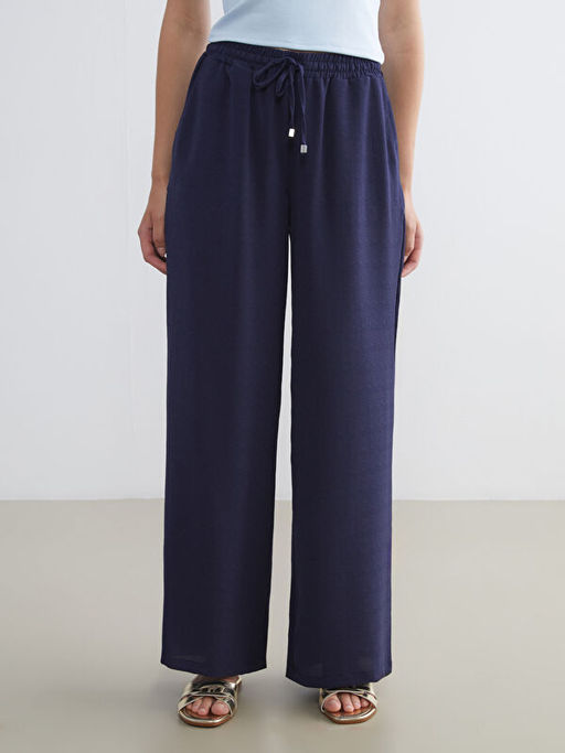 Beli Lastikli Geni? Pa?a Kad?n Pantolon