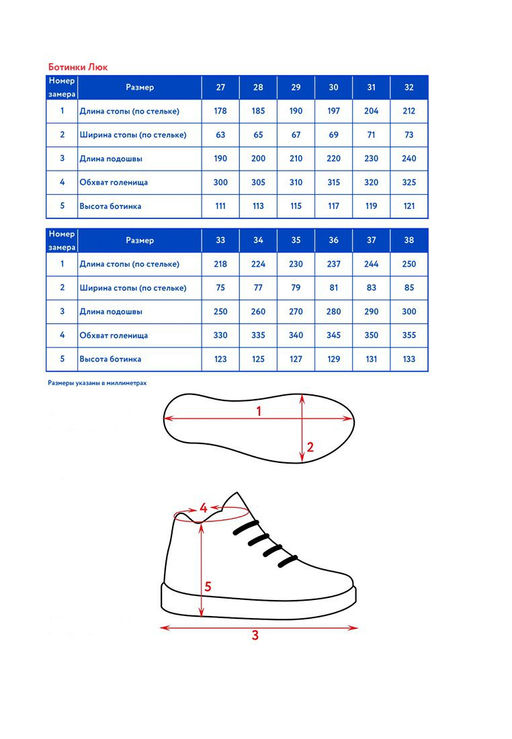 Ботинки д/мал. Люк - Oldos фото 6