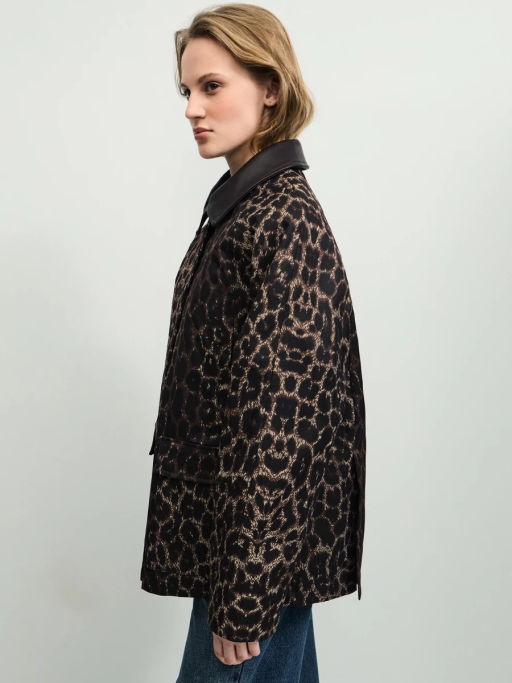 Куртка оверсайз с акцентным воротником ZR2604102209-259 / Zarina  фото 5