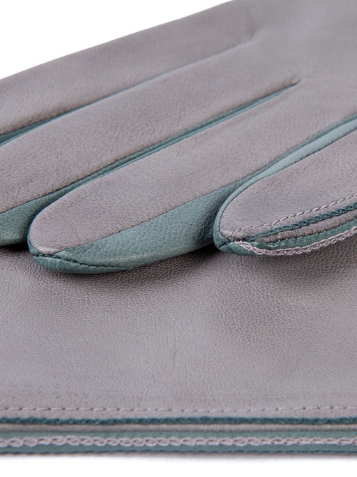 Перчатки женские ш/п F-IS0065 l.grey/greengrey - Eleganzza фото 4