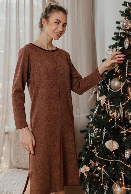 Платье полушерсть, ВОЛТРИ  фото 6