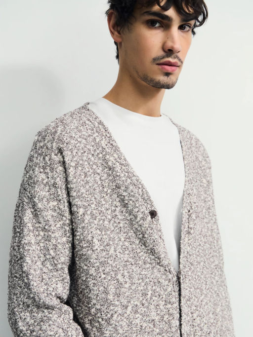 Вязаный кардиган из хлопка / Zarina  фото 3