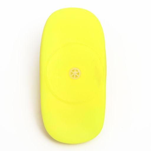 Игрушка пищащая Тапок для собак, 10 см, жёлтая - Пижон фото 3