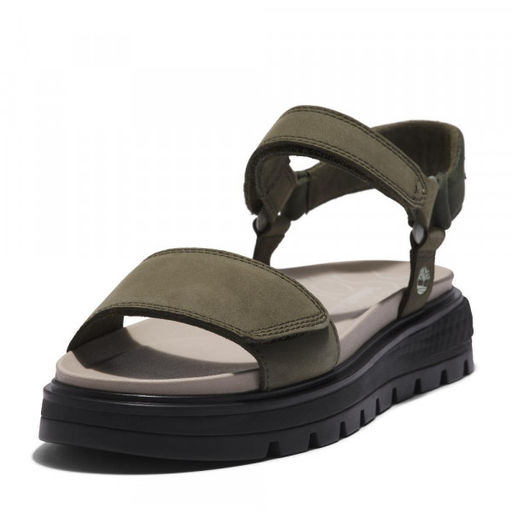 Женские сандалии Timberland Ray City Sandal Ankle Strap зеленые  фото 9