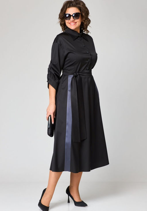 Платье EVA GRANT 7176А черный