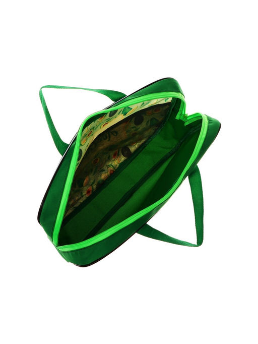 Папка для труда, А4, текстильная, 35×27×7 см «Авокадо»