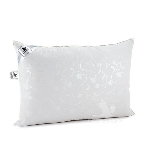 Подушка высокая Belashoff Классика, МИКС, размер 68×68 пух 50%, перо 50%, тик