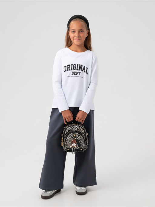 Брюки Класс детские черный - София фото 3