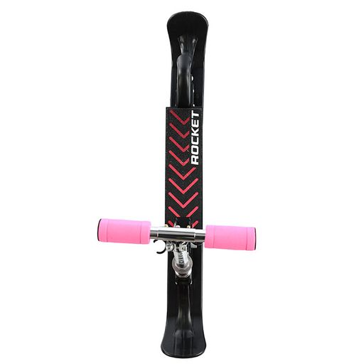 Самокат-снегокат, складной, в коробке (пурпурный)