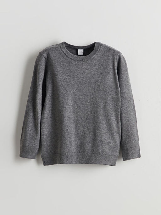 Bisiklet Yaka Erkek ?ocuk Triko Kazak