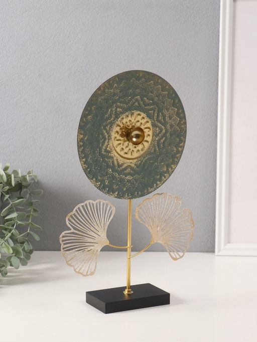 Фигурка металл Круглый цветок, 6?19.5?32 см